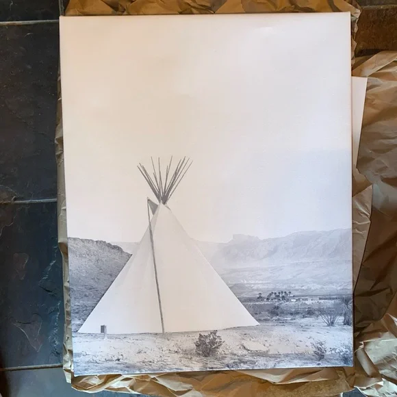 Boho Desert Scene/ 3 piece set